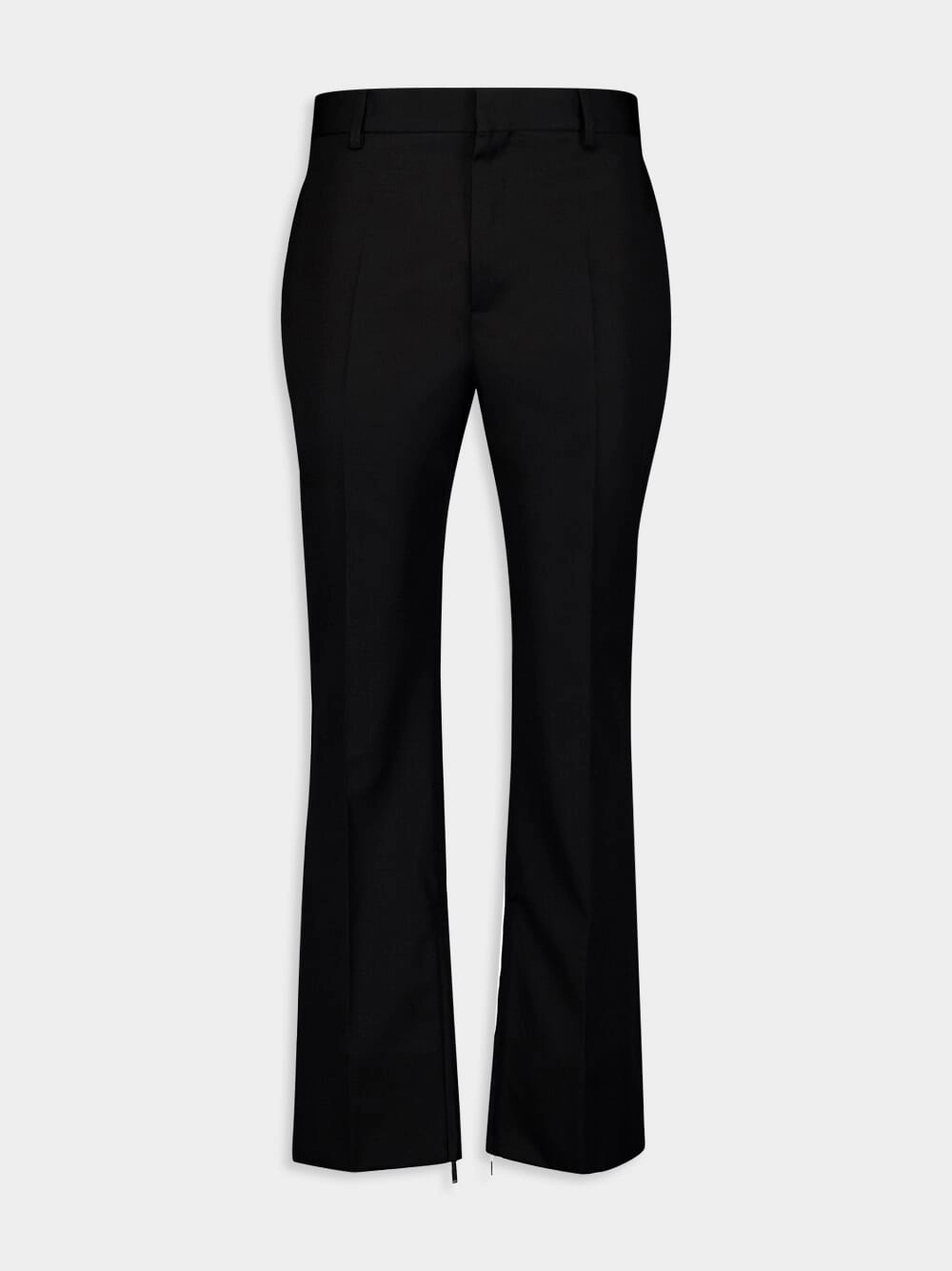 Classic Straight-Leg Wool Trousers Bottoms Mens - cheap mens shorts online