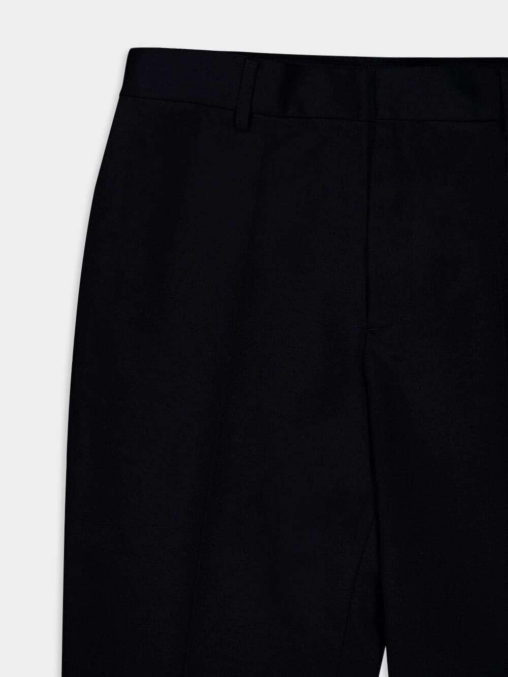Classic Straight-Leg Wool Trousers
