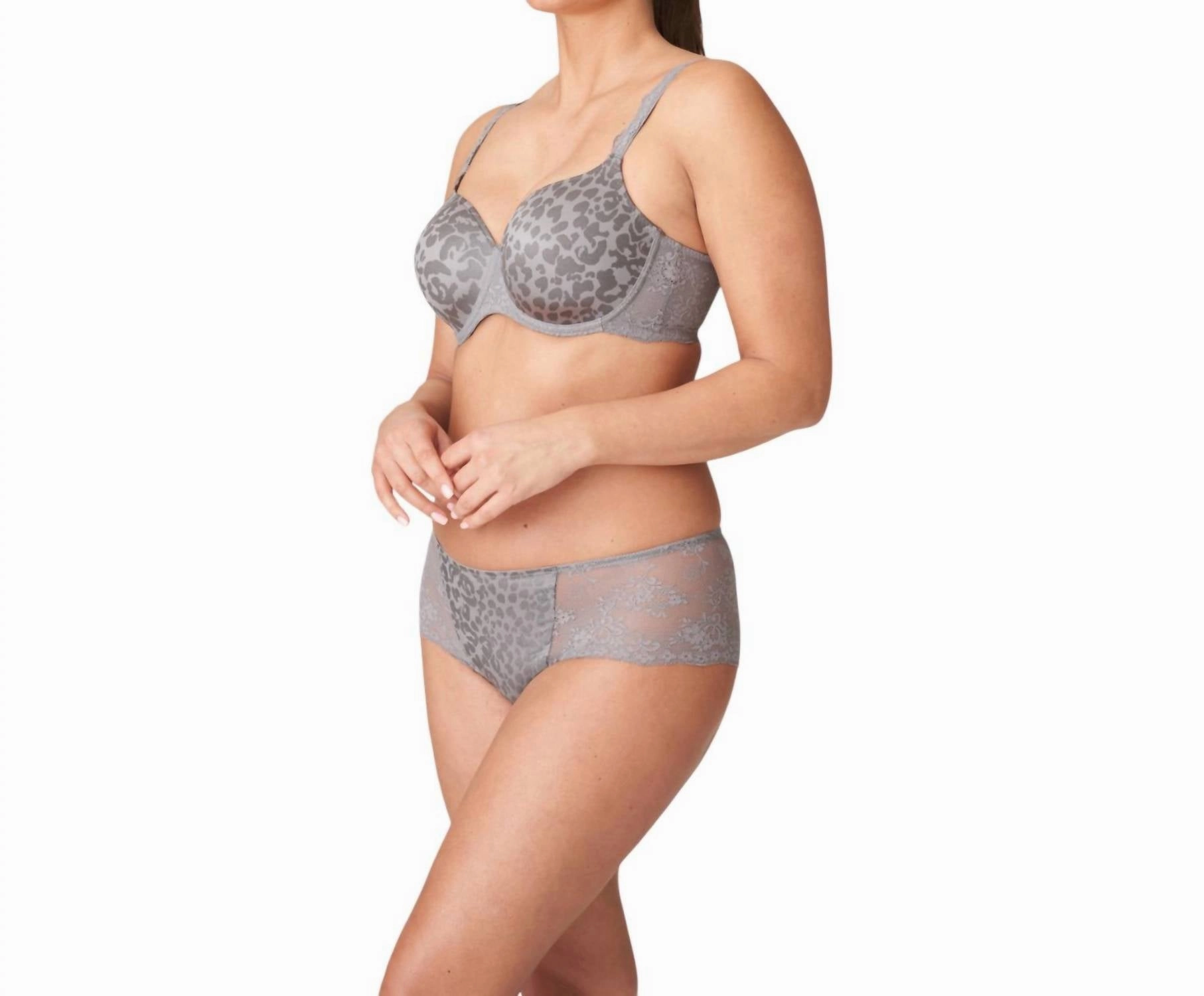 Cobble Hill Padded Heartshape In Fifties Grey