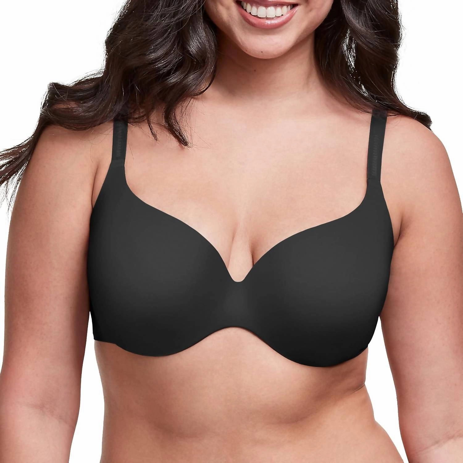 Comfort Devotion Dreamwire Full Coverage Bra In Black