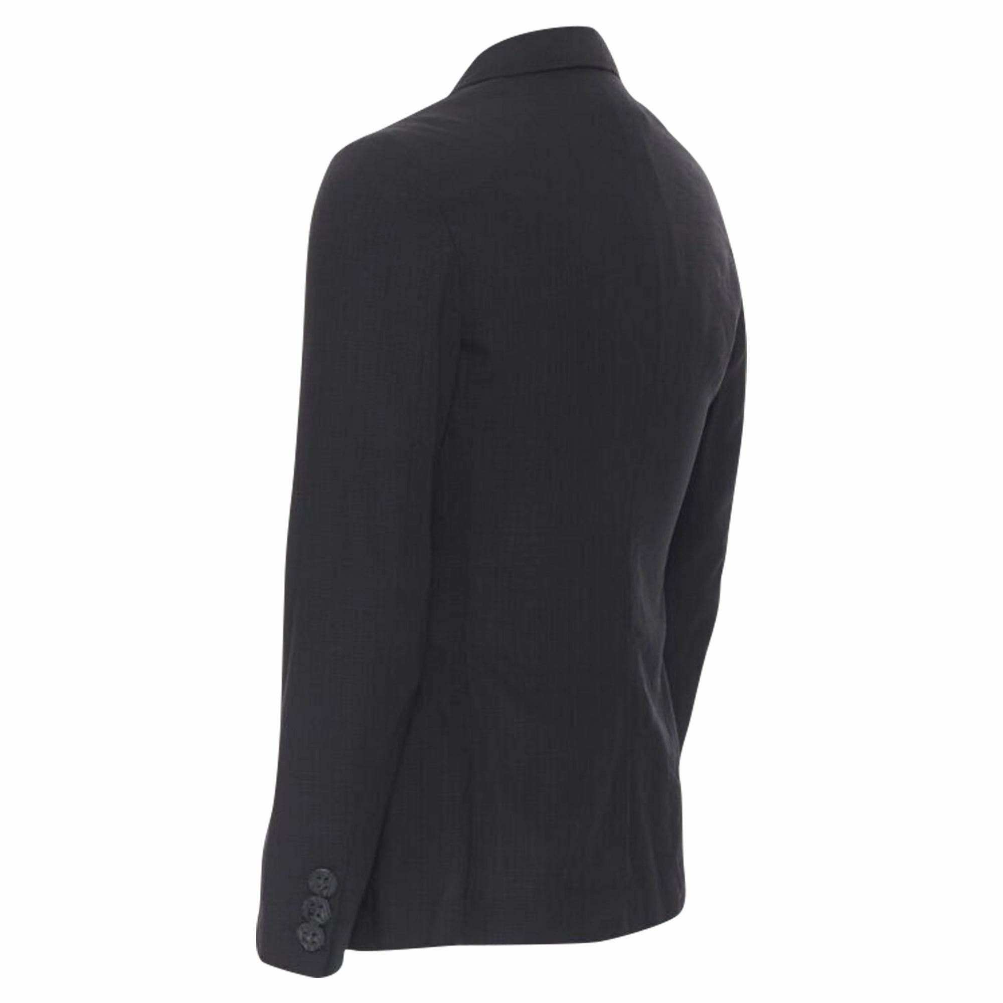 Comme Des Garcons check rubber buttons blazer jacket