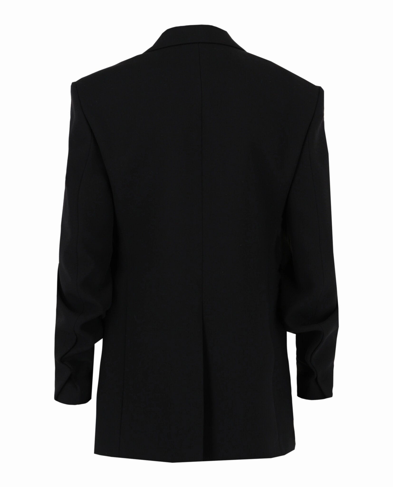 Contrasting Lapel Tuxedo Blazer