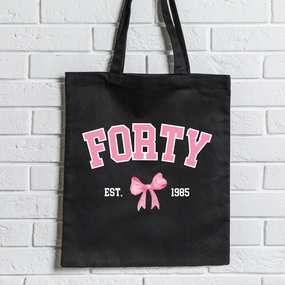 Coquette Age & Year Personalised Tote Bag Holiday Collection - holiday outfits clearance