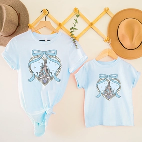 Coquette Fairytale Castle Matching T-Shirts Holiday Collection - holiday outfits clearance