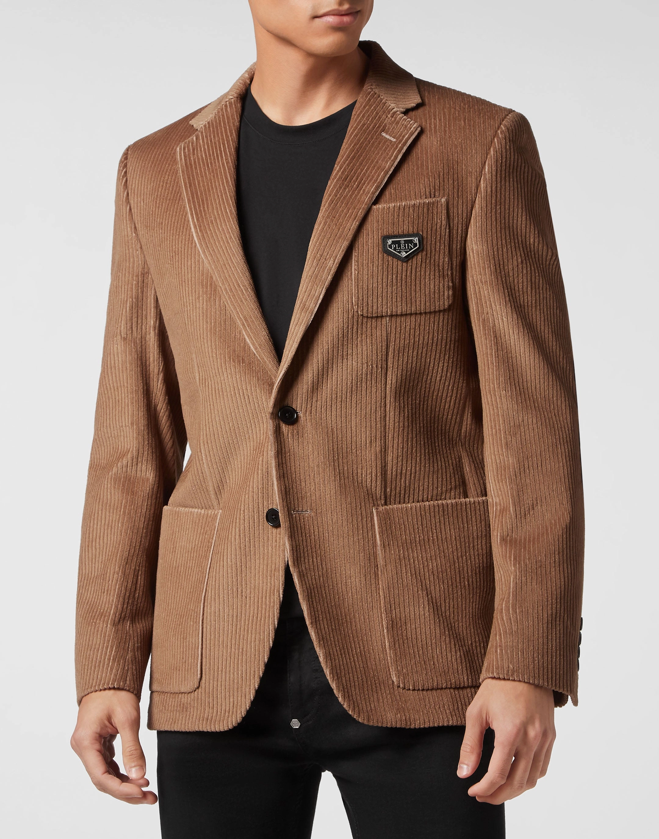 Corduroy Blazer Gigol Fit Iconic Plein