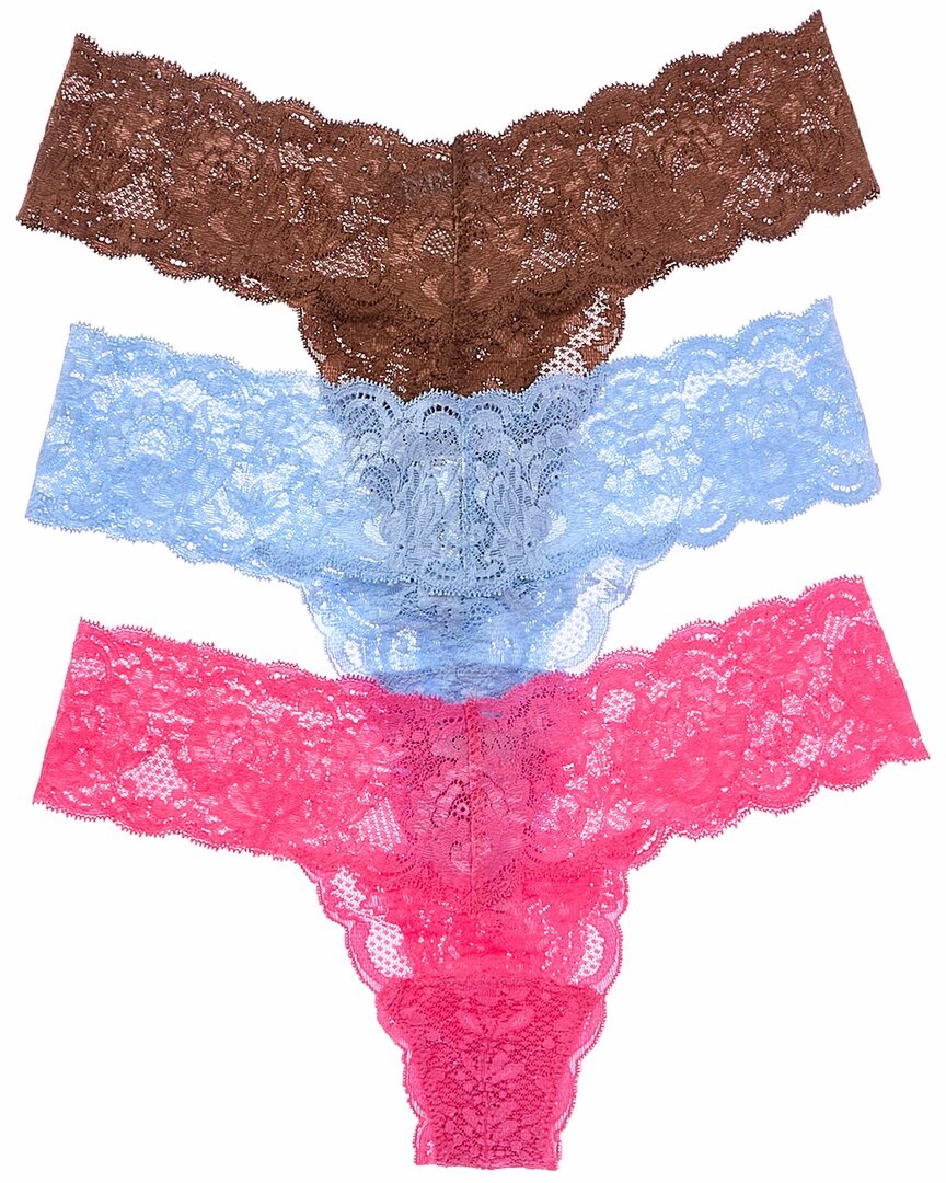 Cosabella 3pk Never Say Never Lowrider Thong