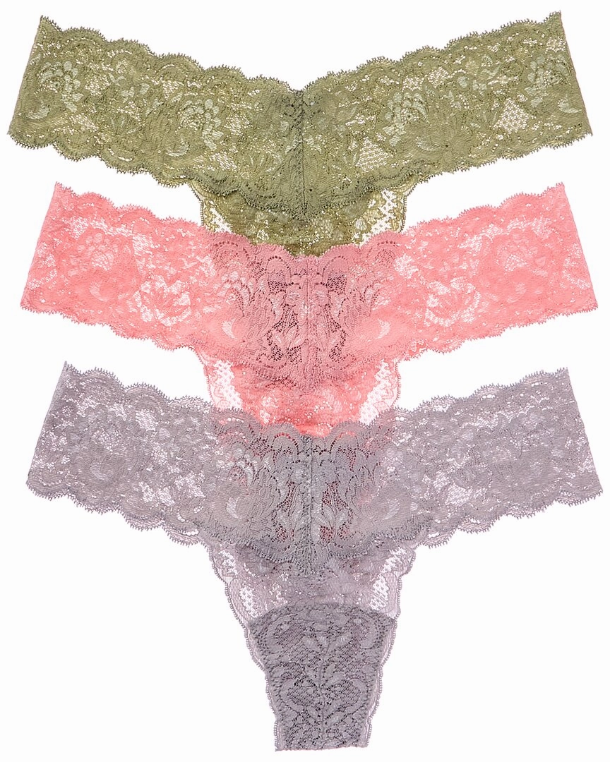 Cosabella 3pk Never Say Never Lowrider Thong