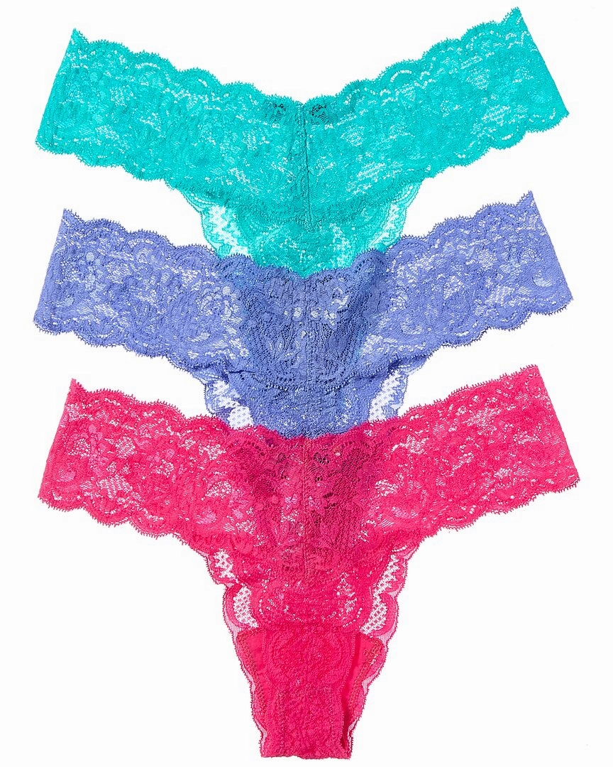 Cosabella 3pk Never Say Never Lowrider Thong