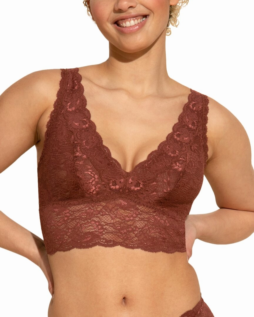 Cosabella Never Say Never Plunge Longline Bralette