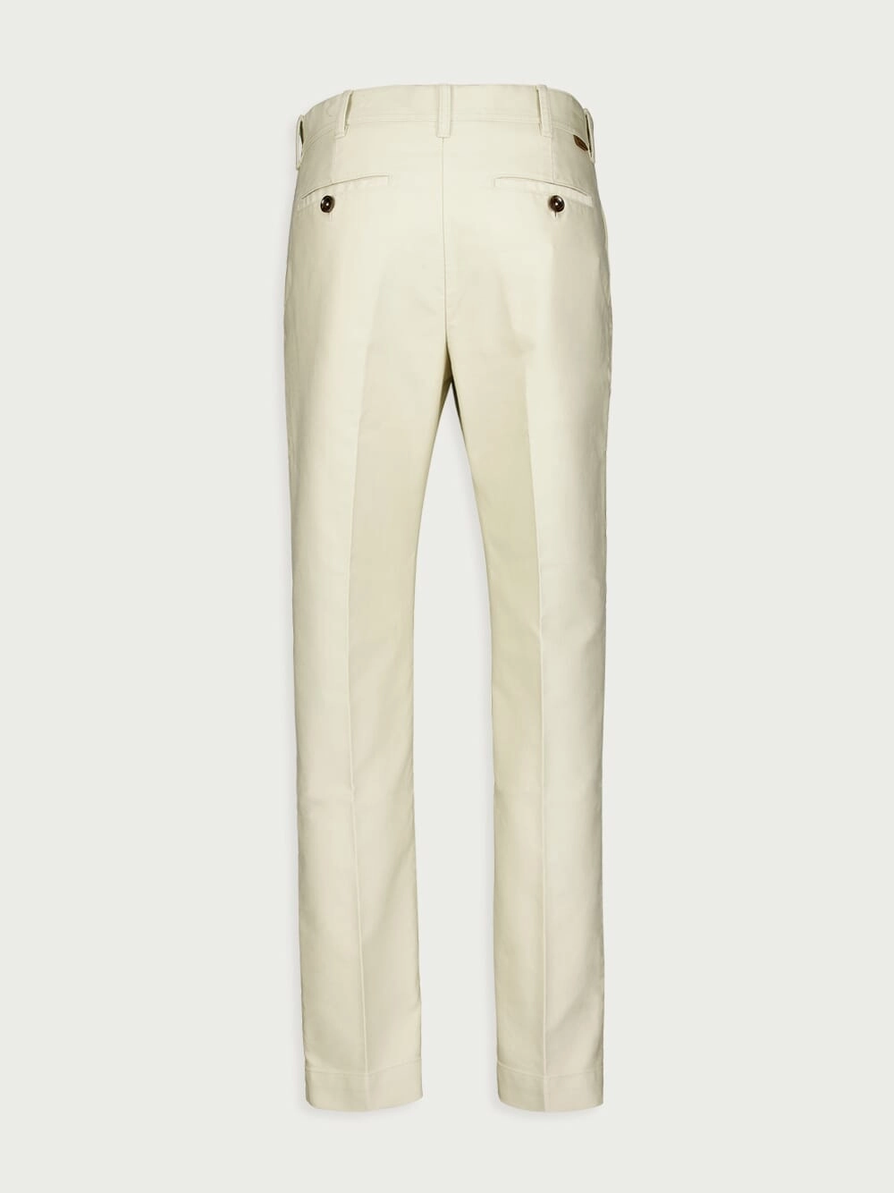 Cotton Straight-Leg Trousers