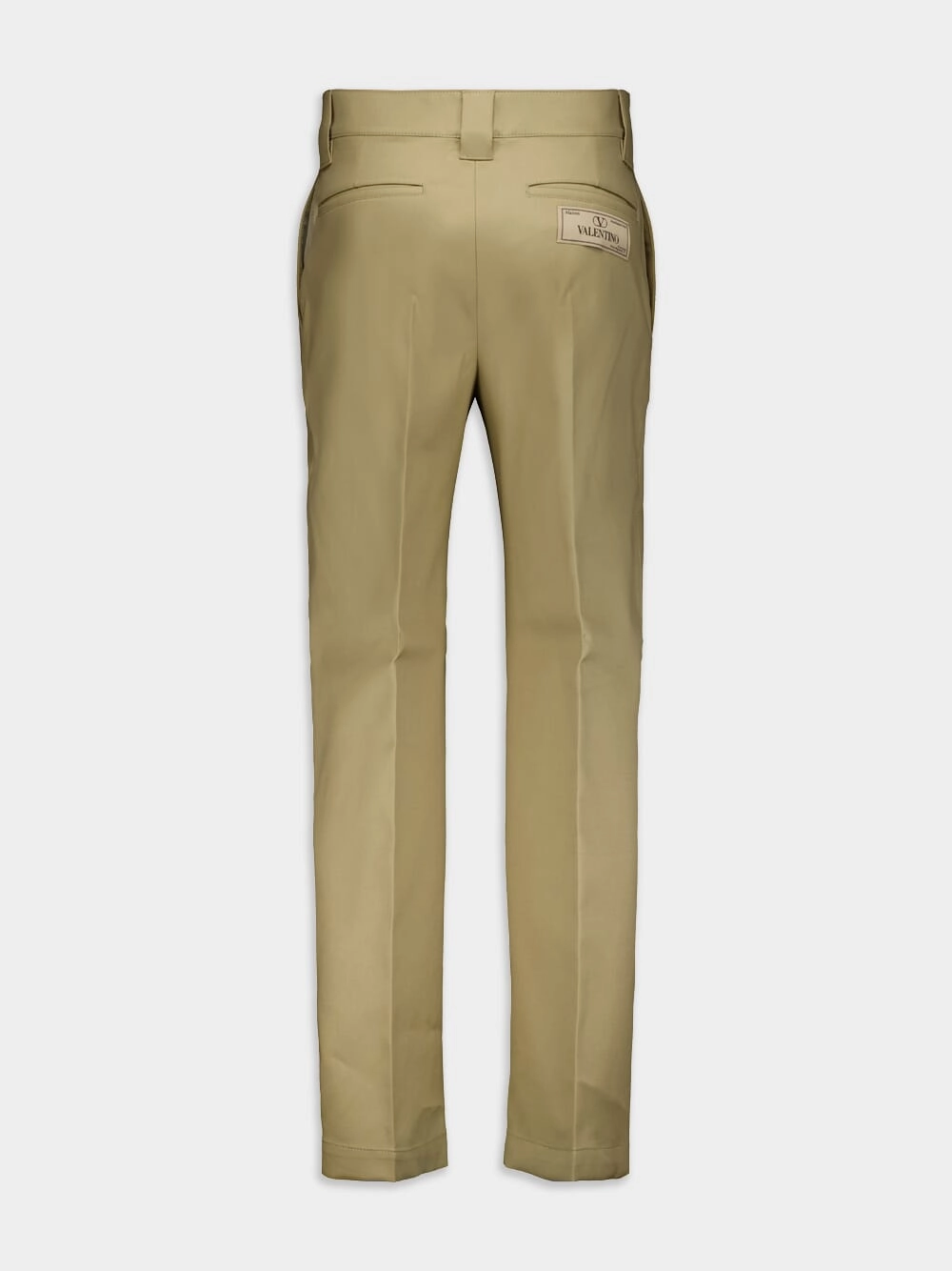 Cotton Straight Pants