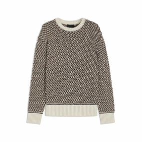 Cotton sweater with rich knitted structure cashmere sweaters sale