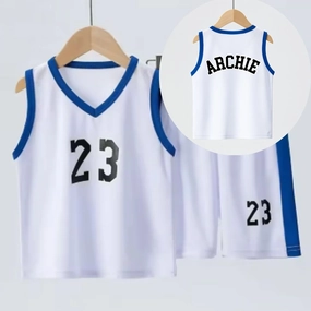 Courtside Personalised Kids Basketball Set Holiday Collection - holiday outfits clearance