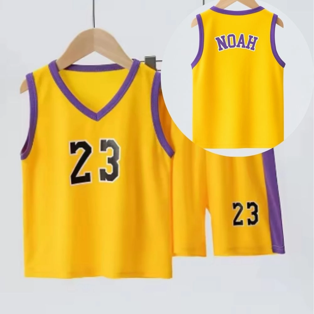 Courtside Personalised Kids Basketball Set