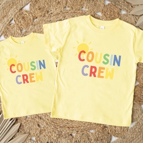 Cousin Crew Summer Matching Butter T-Shirts Holiday Collection - holiday outfits clearance
