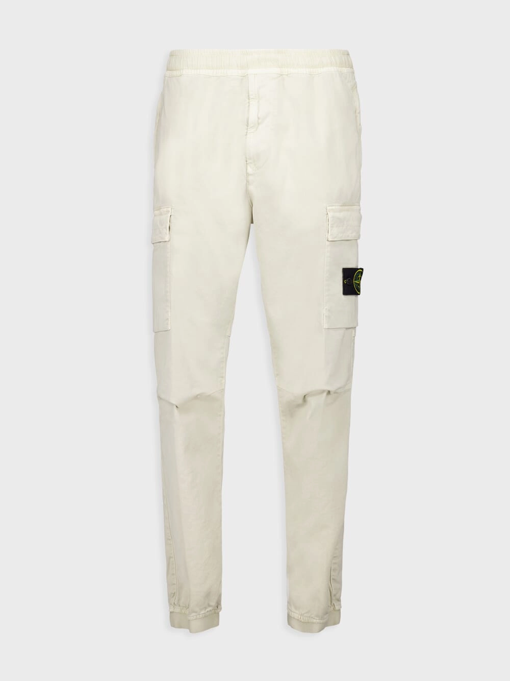 Cream Regular Tapered Fit Cargo Pants Bottoms Mens - cheap mens shorts online