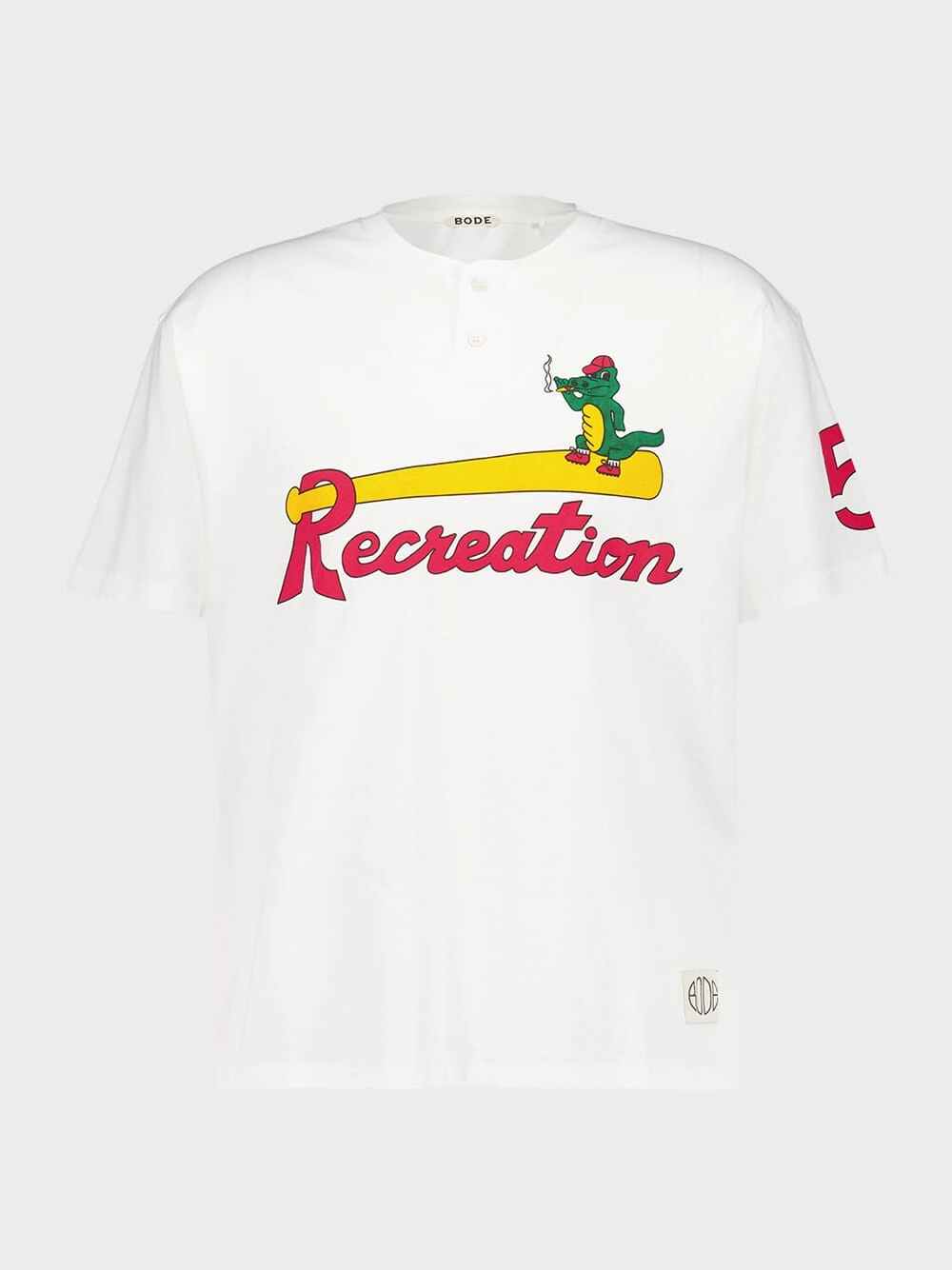 Cream Reptile Rec T-Shirt