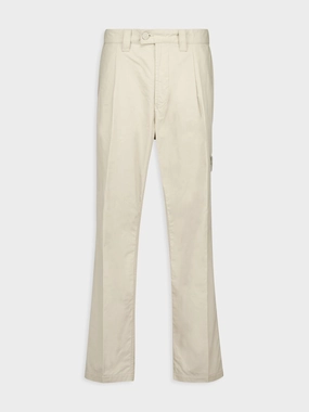 Cream Tapered Cotton Trousers Bottoms Mens - cheap mens shorts online