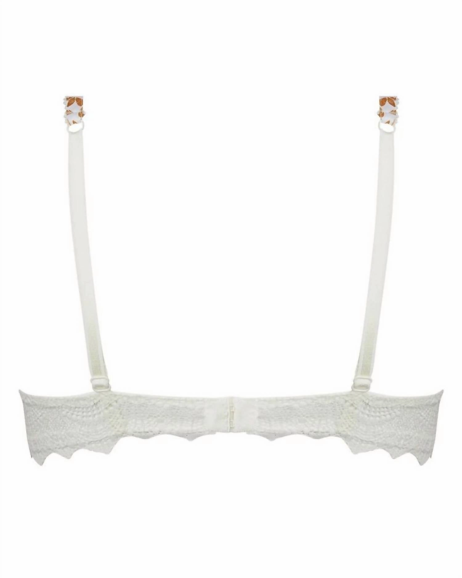 Crochet Boheme Contour Bra In Camel Boheme