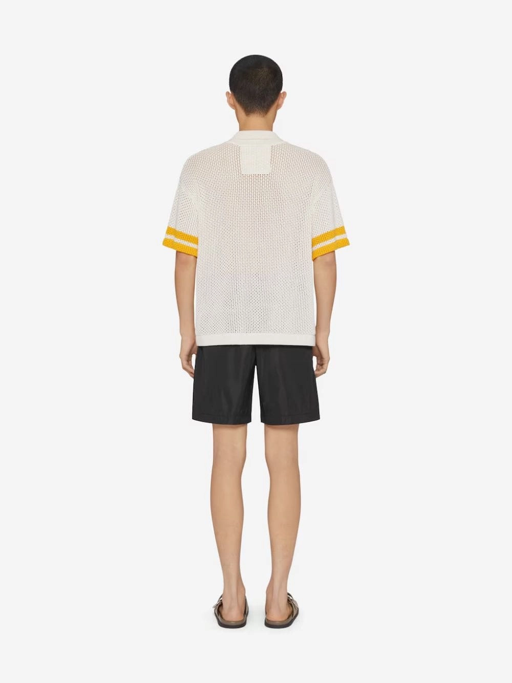 Crochet Polo Shirt
