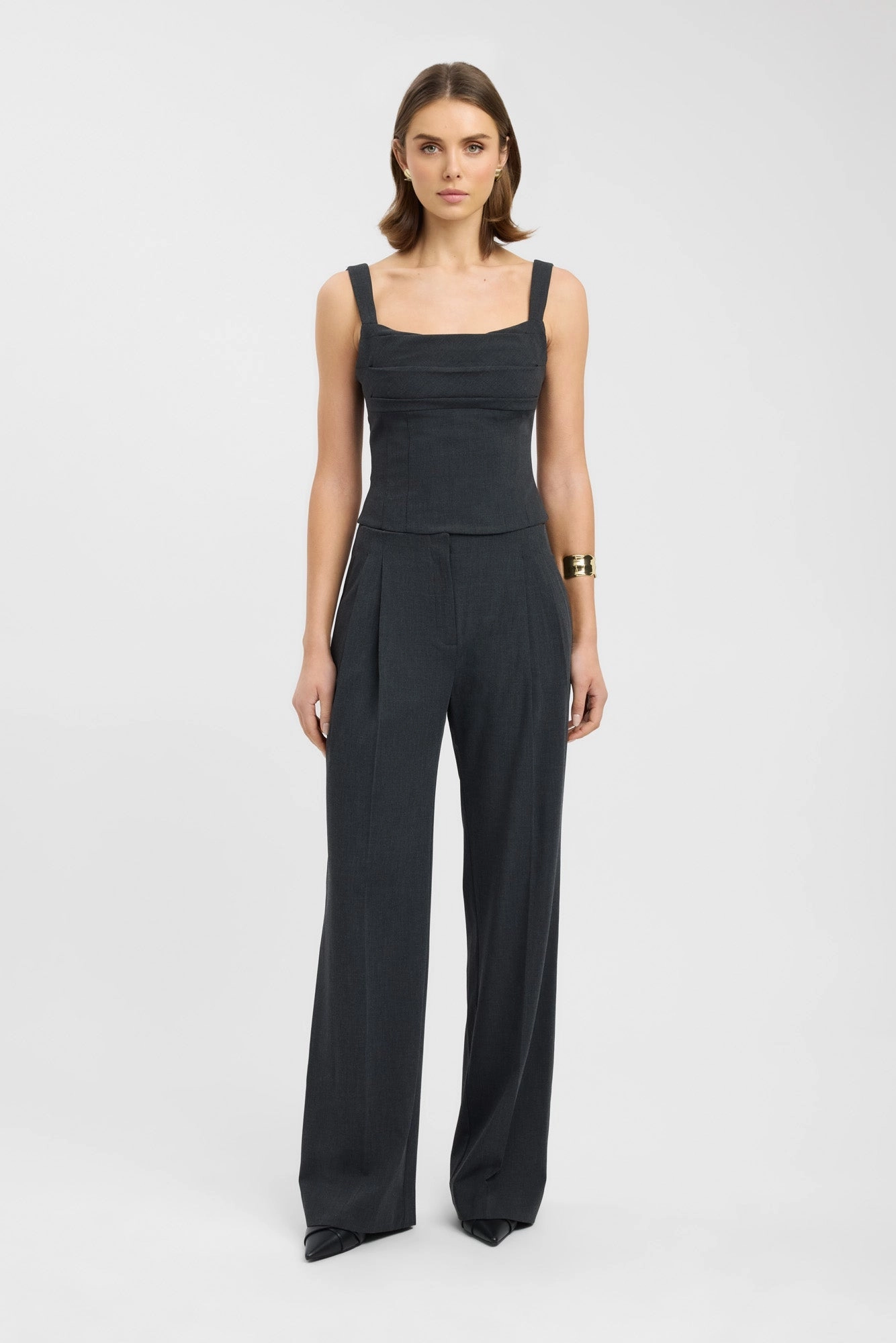 Dallas Pleated Pant affordable womens bottoms sale