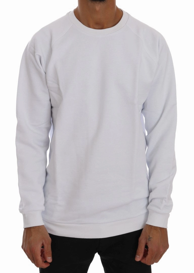 Daniele Alessandrini  Crewneck Cotton Men's Sweater chunky knit discount
