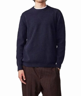 Danny Lightweight Sweater In Navy winter sweaters outlet