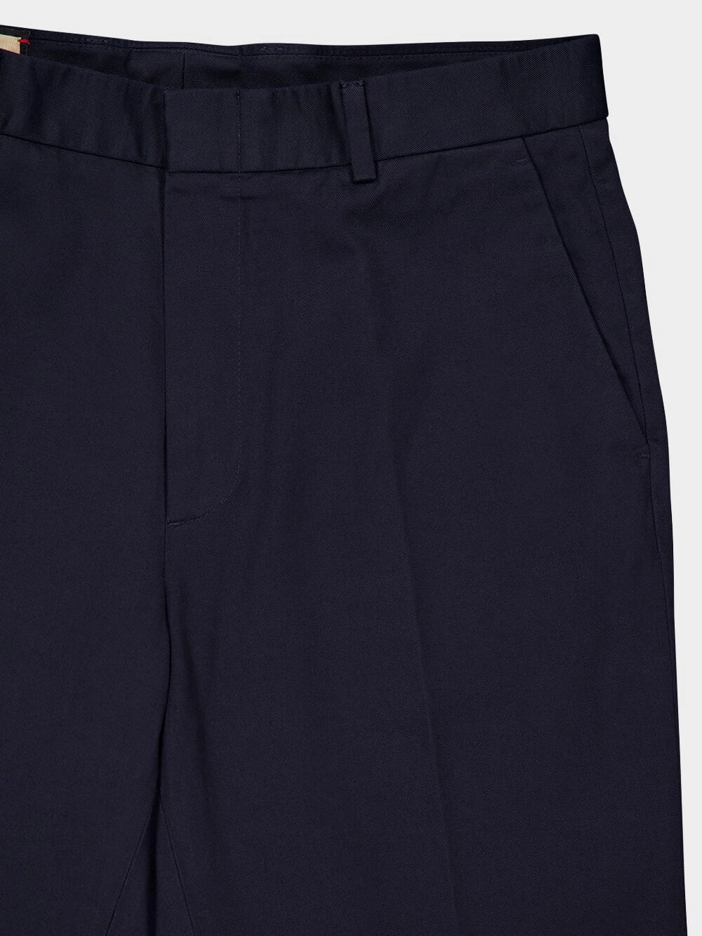 Dark Blue Cotton Chino