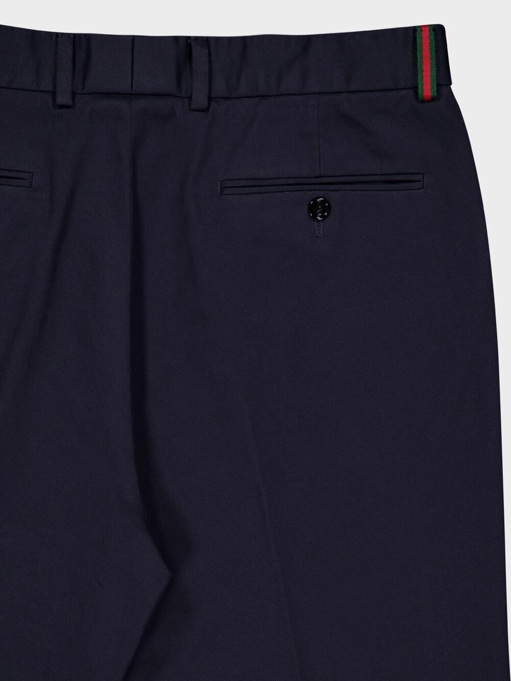 Dark Blue Cotton Chino