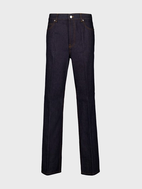 Dark Blue Straight-Leg Jeans Bottoms Mens - cheap mens shorts online