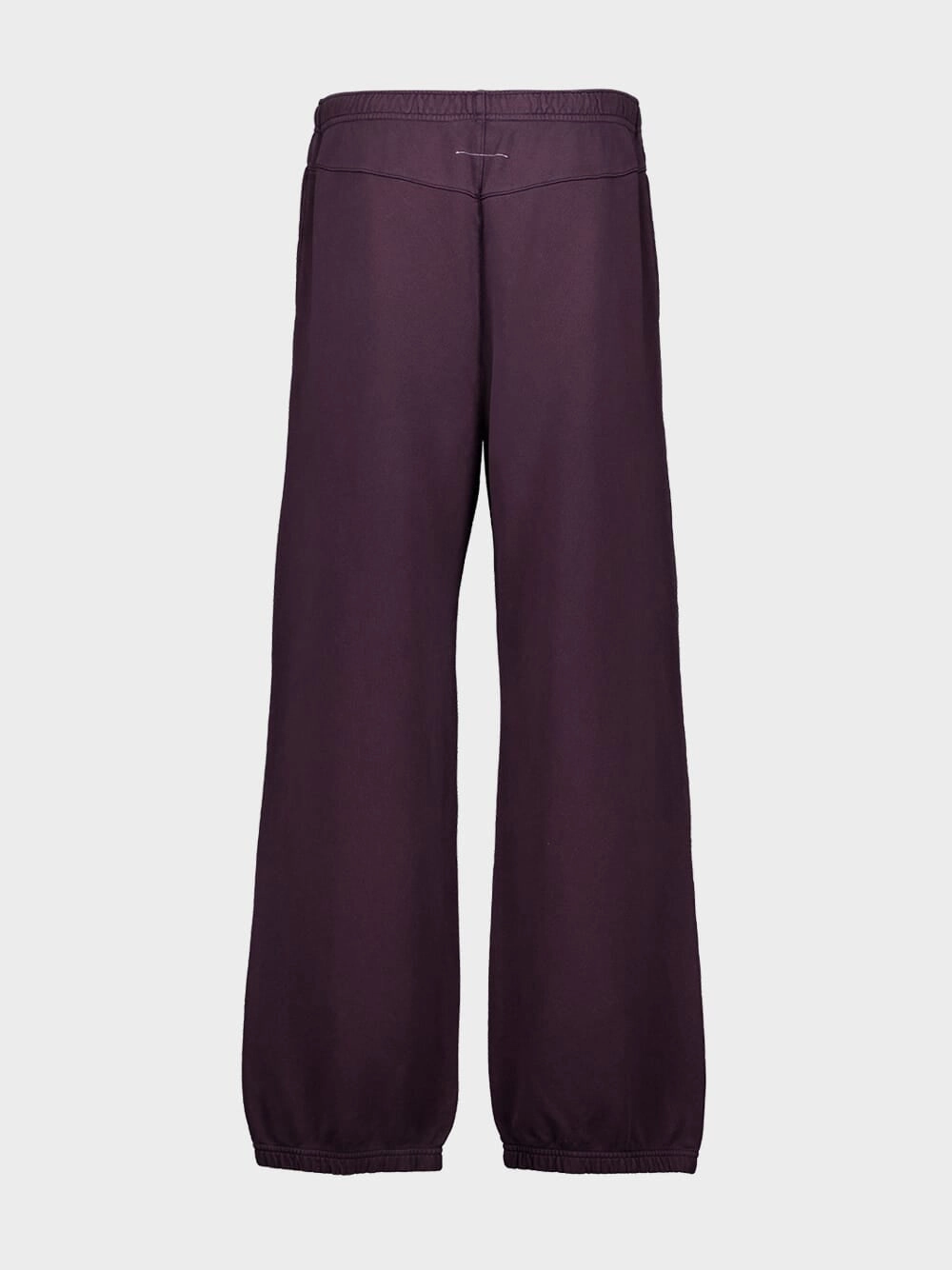 Dark Purple Track Pants with Logo