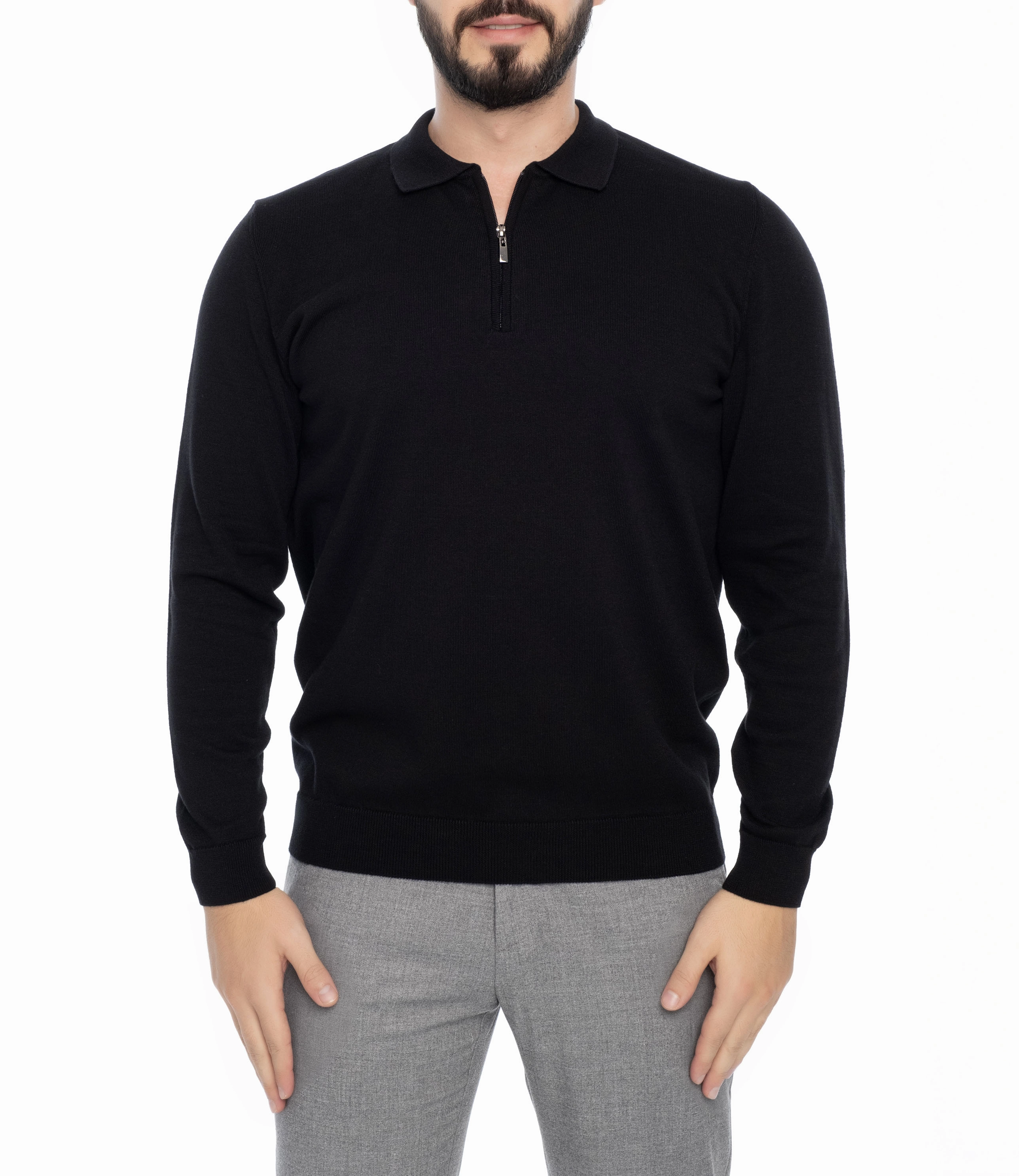 DECATUR QUARTER ZIP POLO SHIRT designer sweaters outlet