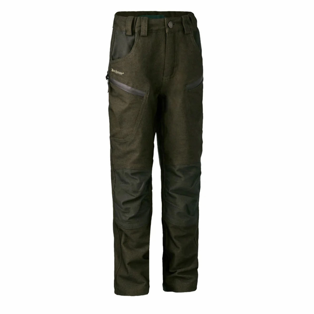 Deerhunter Youth Chasse Trousers Olive Night Melange mens joggers promo code