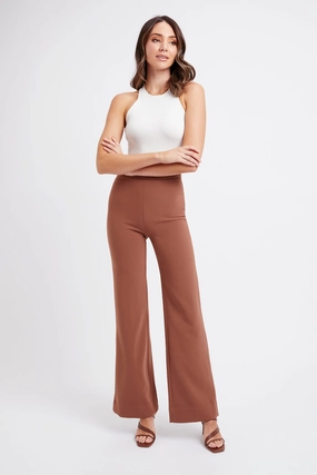 Delta Long Flare Pants affordable womens bottoms sale