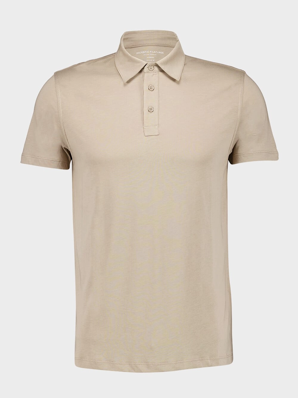 Desert Lyocell Organic Cotton Short-Sleeved Polo Shirt Tops Mens - men's t-shirts outlet