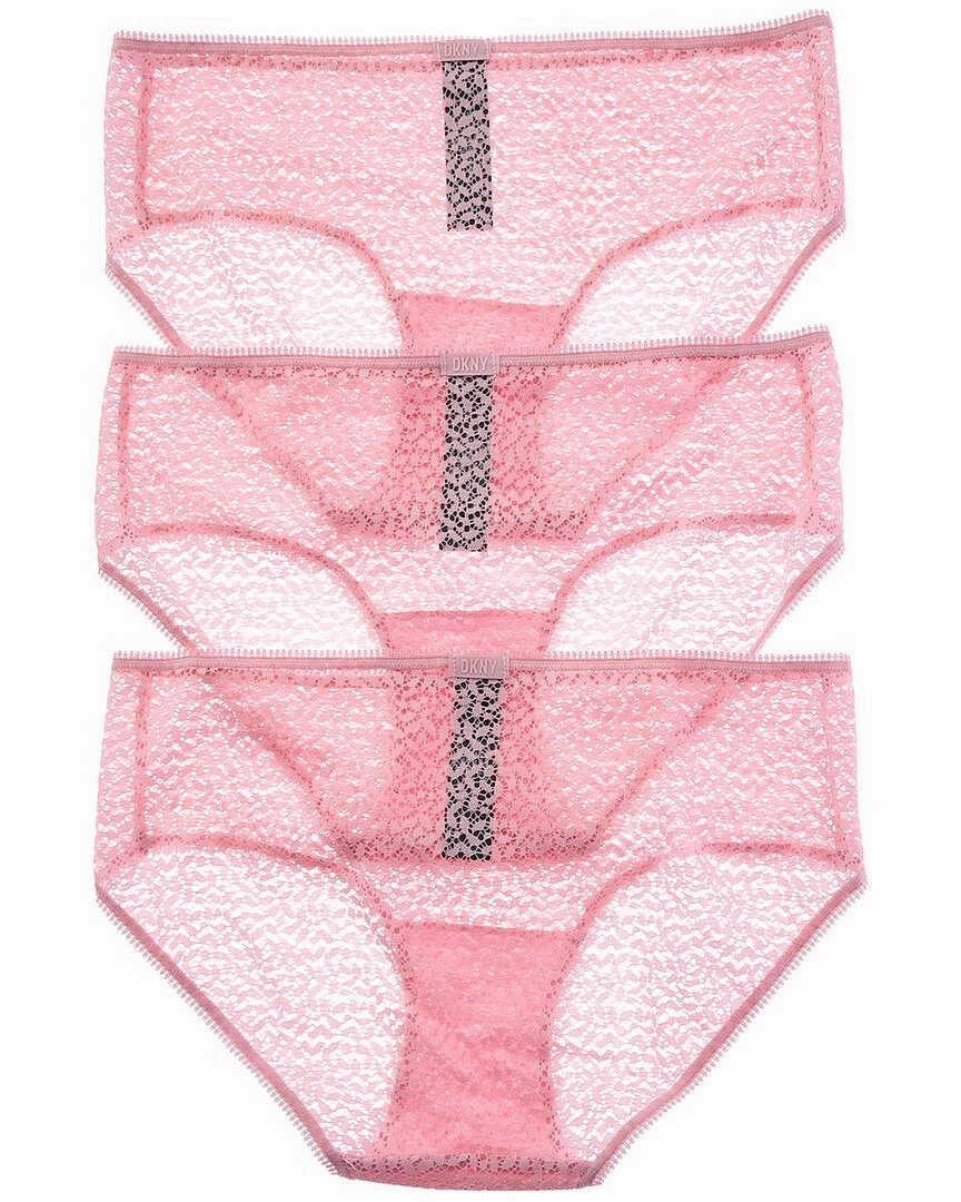DKNY Set of 3 Lace Hipster