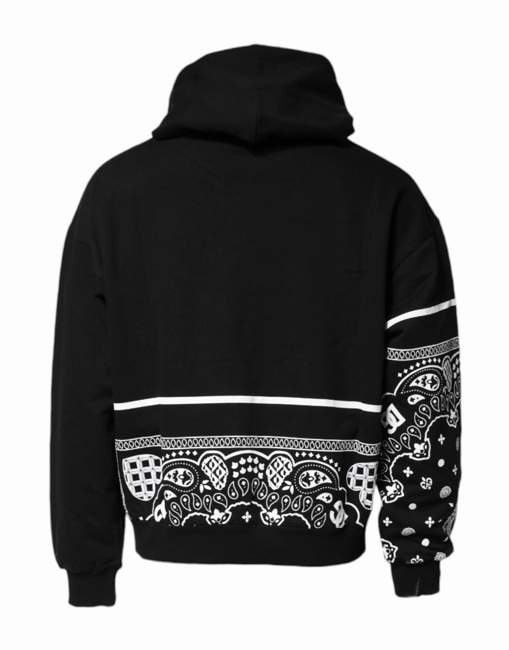 Dolce & Gabbana Bandana Hooded Sweatshirt Men's Sweater