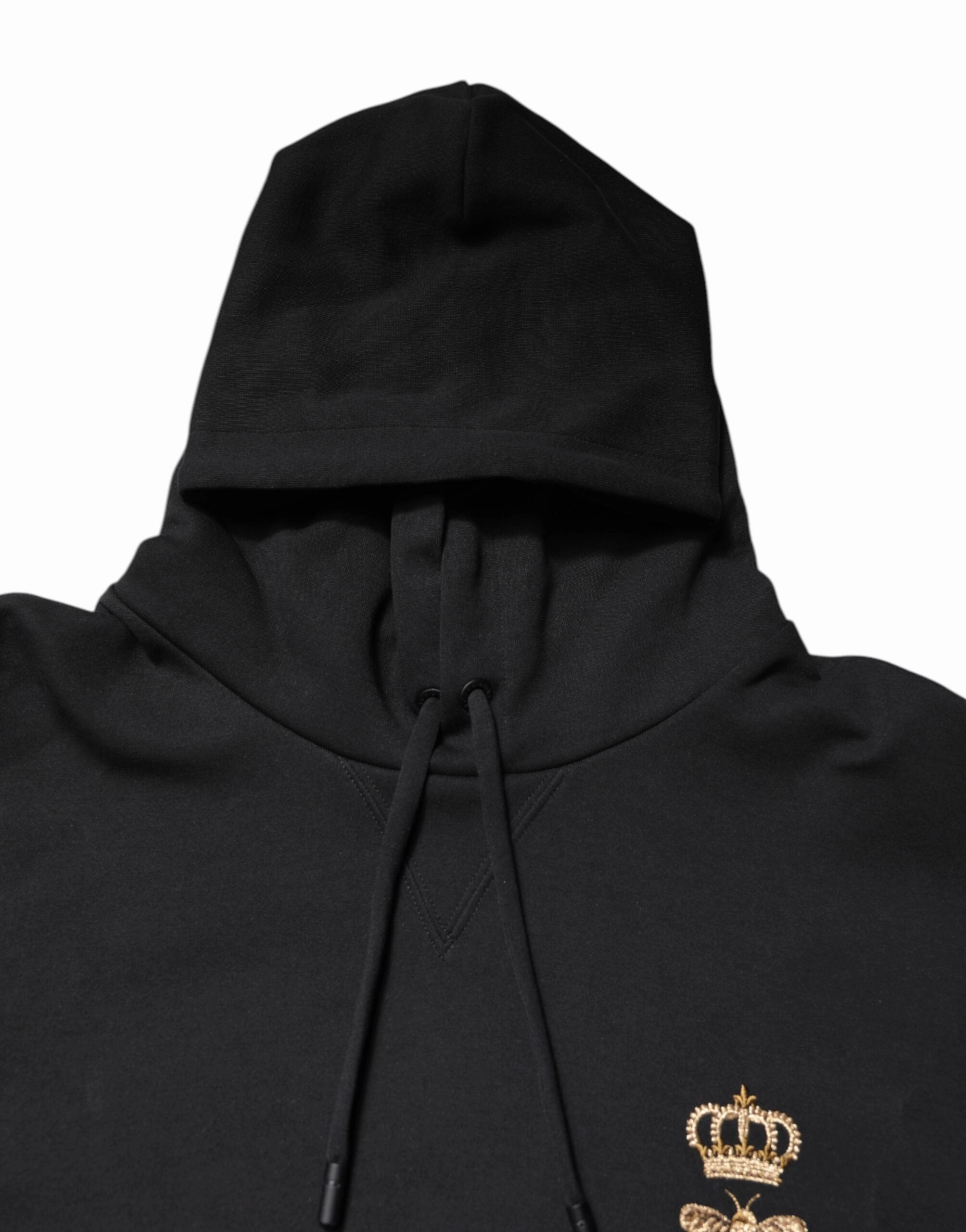 Dolce & Gabbana Bee Crown Embroidery Hooded Men's Sweater (Pre-Owned)