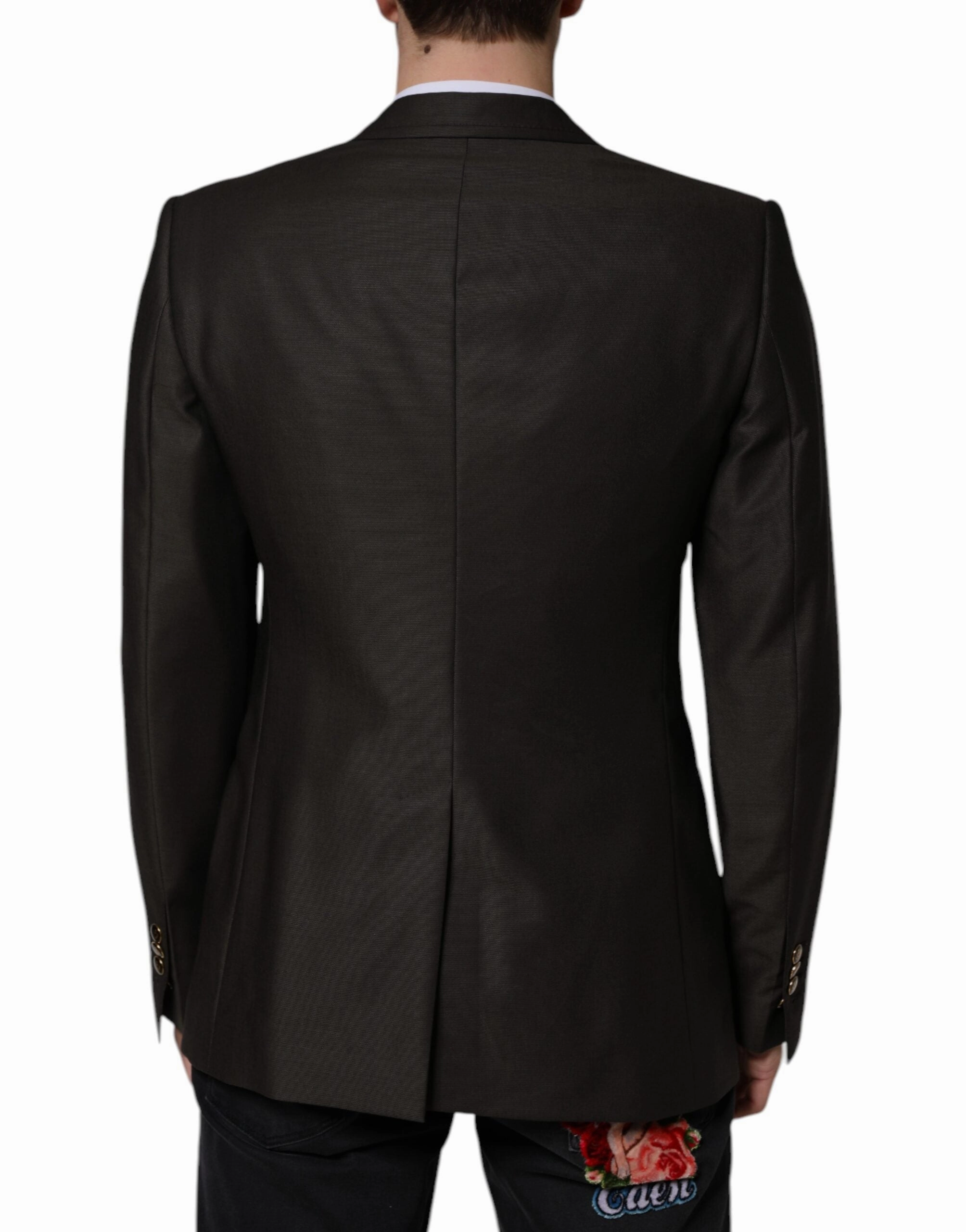 Dolce & Gabbana Blazer  Bee Wool Jacket Men's Coat