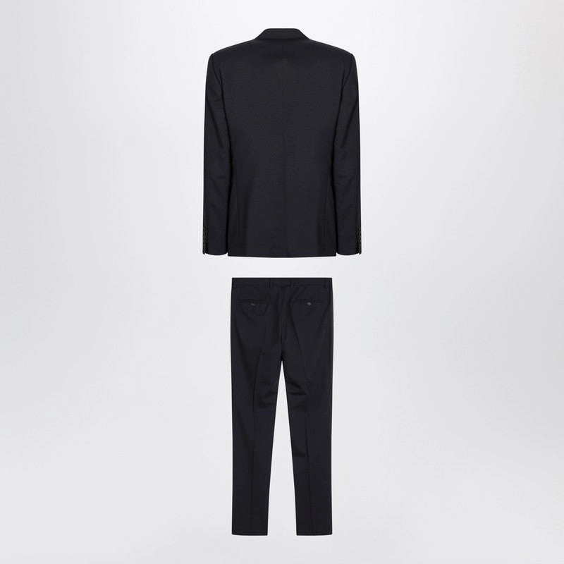 Dolce&Gabbana blue Single-Breasted Virgin Wool Suit