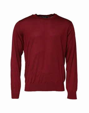 Dolce & Gabbana Cashmere Crew Neck Sweatshirt Men's Sweater (Pre-Owned) knit sweaters cheap