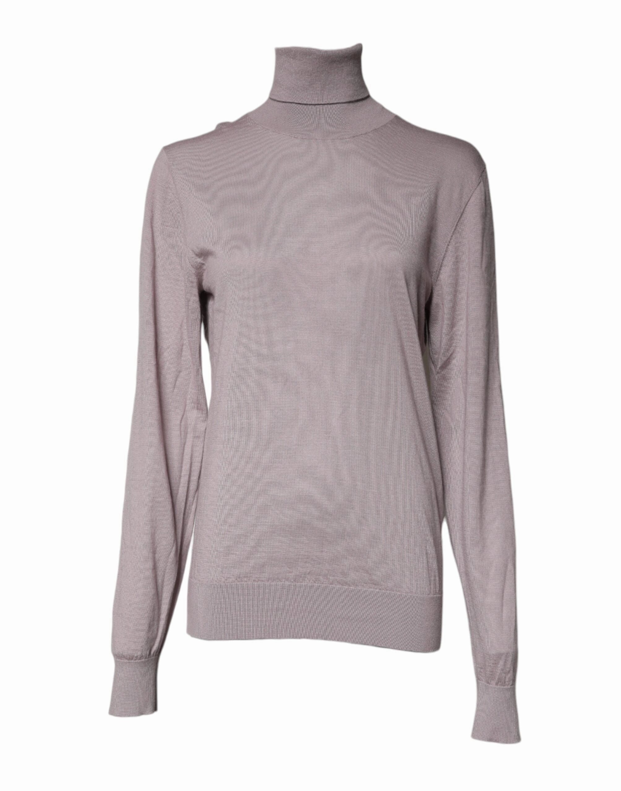 Dolce & Gabbana Cashmere Turtleneck Pullover Men's Sweater (Pre-Owned) knit sweaters cheap