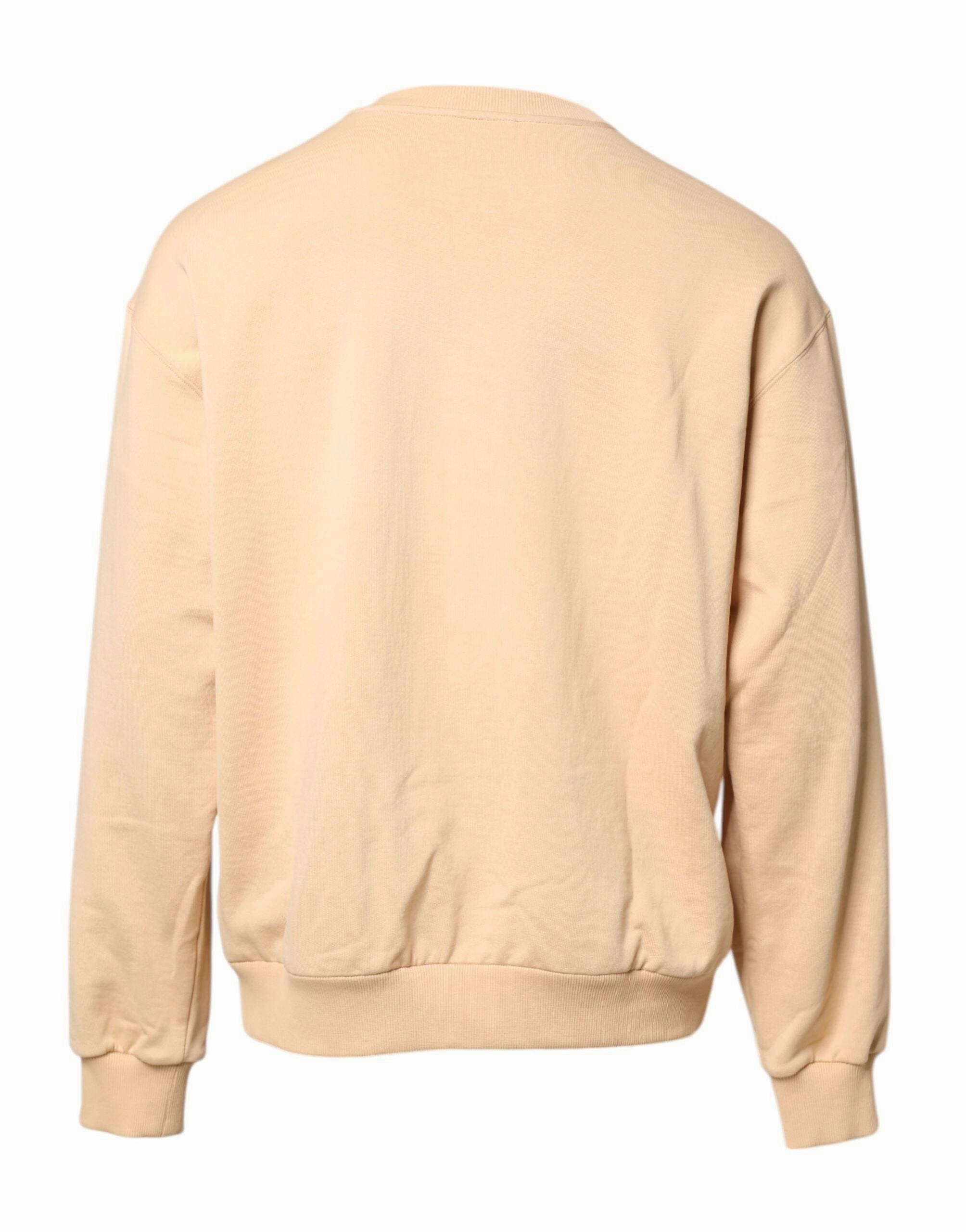 Dolce & Gabbana Cherry Print Crew Neck Pullover Men's Sweater