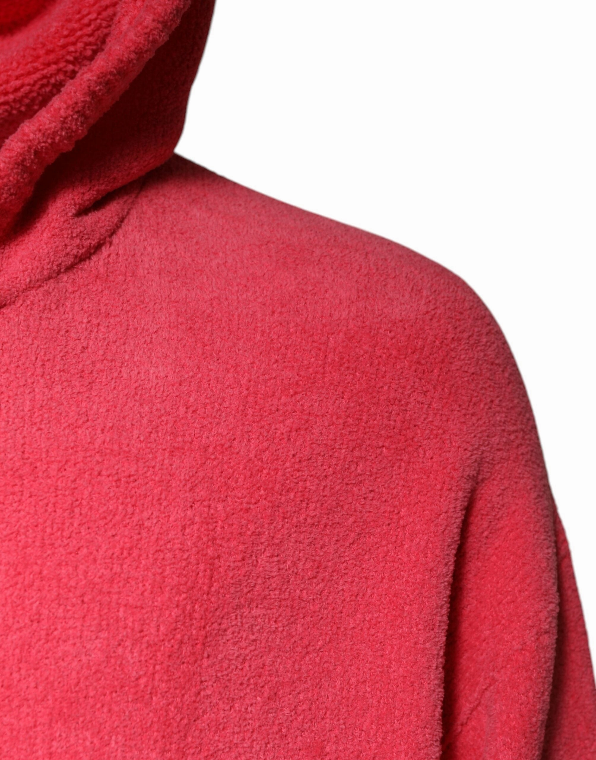 Dolce & Gabbana Cotton Knit Hooded Men Pullover Men's Sweater