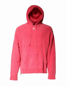 Dolce & Gabbana Cotton Knit Hooded Men Pullover Men's Sweater knit sweaters cheap