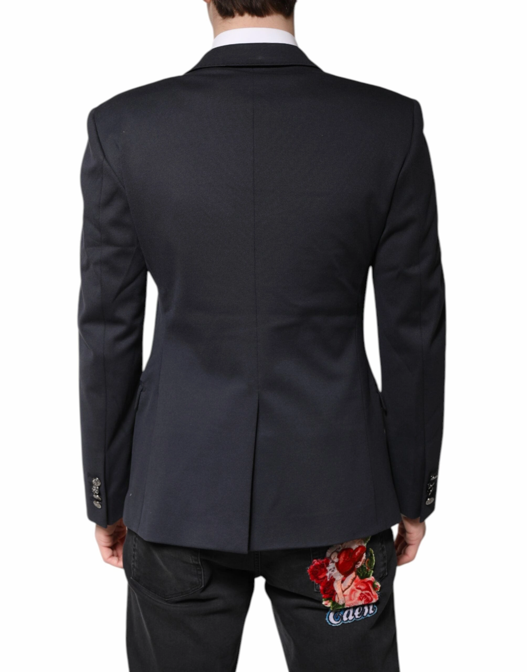 Dolce & Gabbana  Cotton Men Jacket Coat Suit Men's Blazer (Pre-Owned)