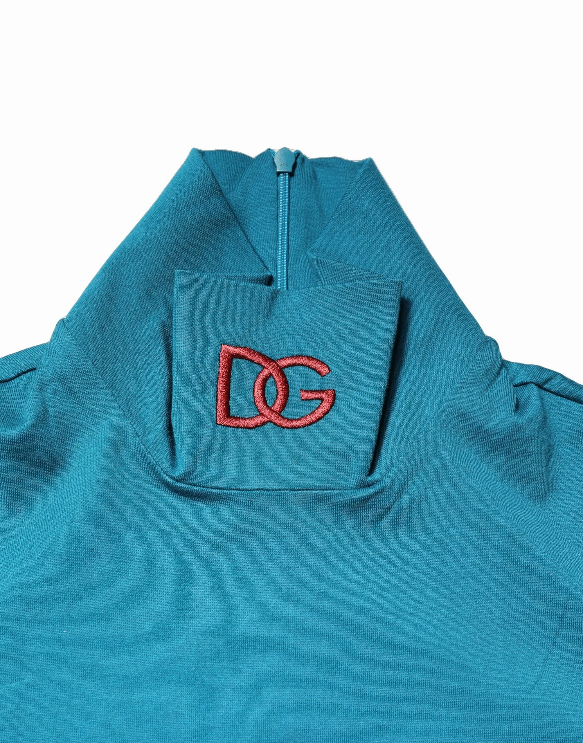 Dolce & Gabbana Cotton Turtleneck Long Sleeves Men's Sweater