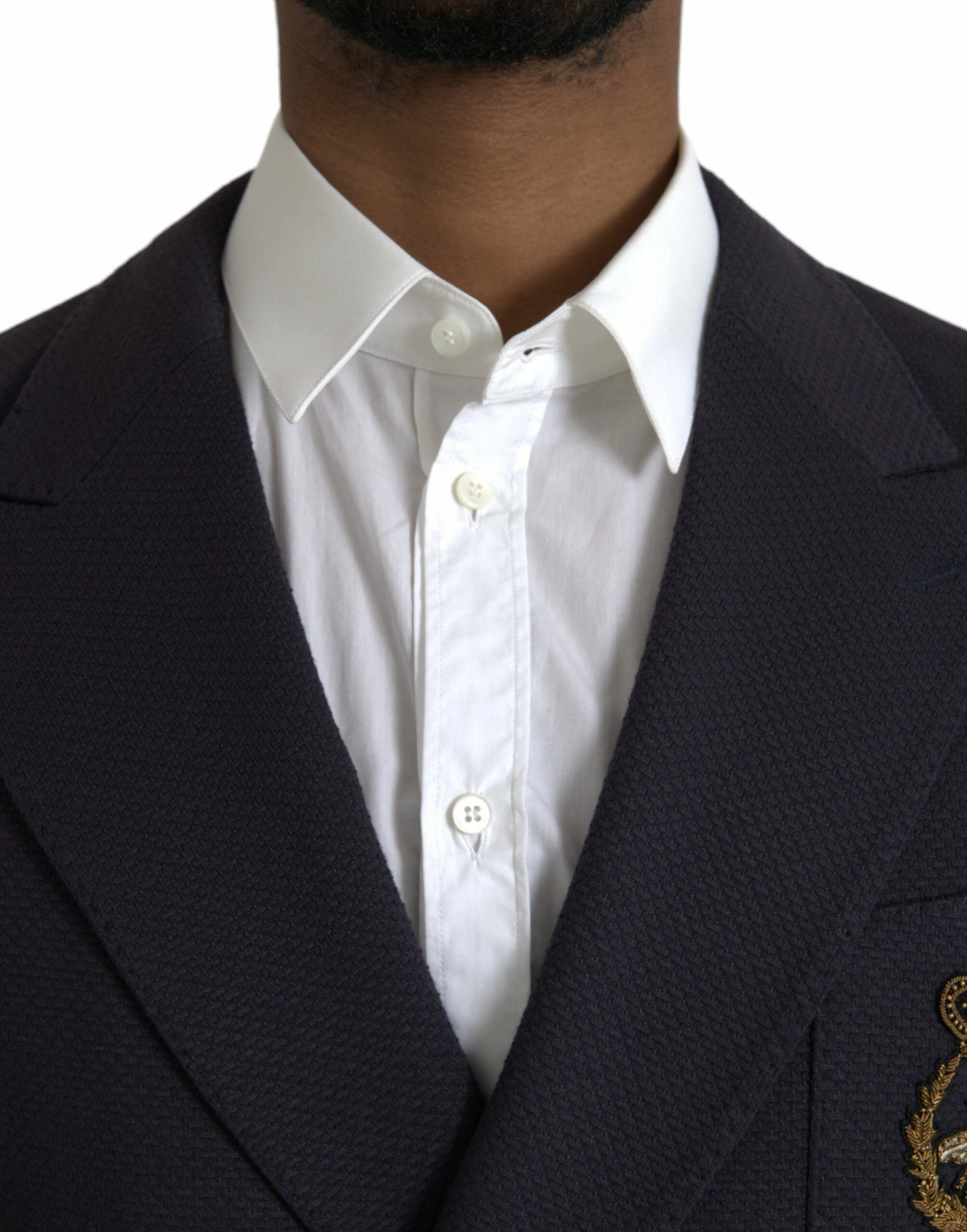 Dolce & Gabbana  Crown Bee Double Breasted Men's Blazer