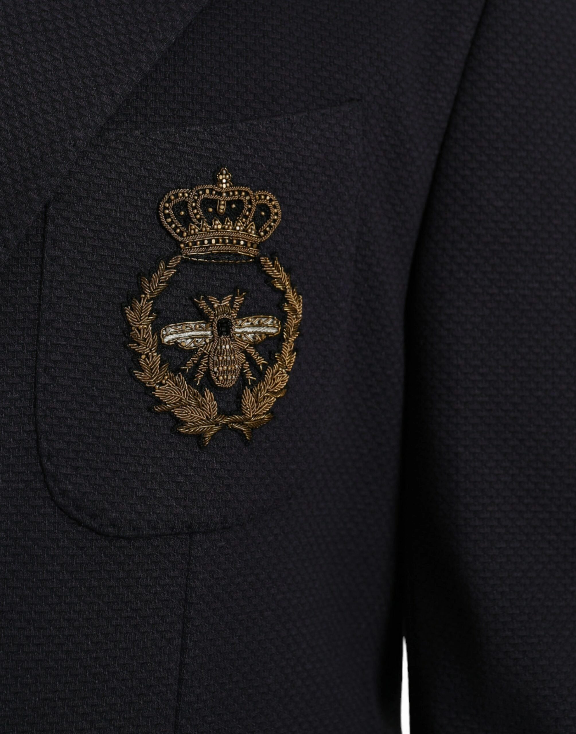 Dolce & Gabbana  Crown Bee Double Breasted Men's Blazer