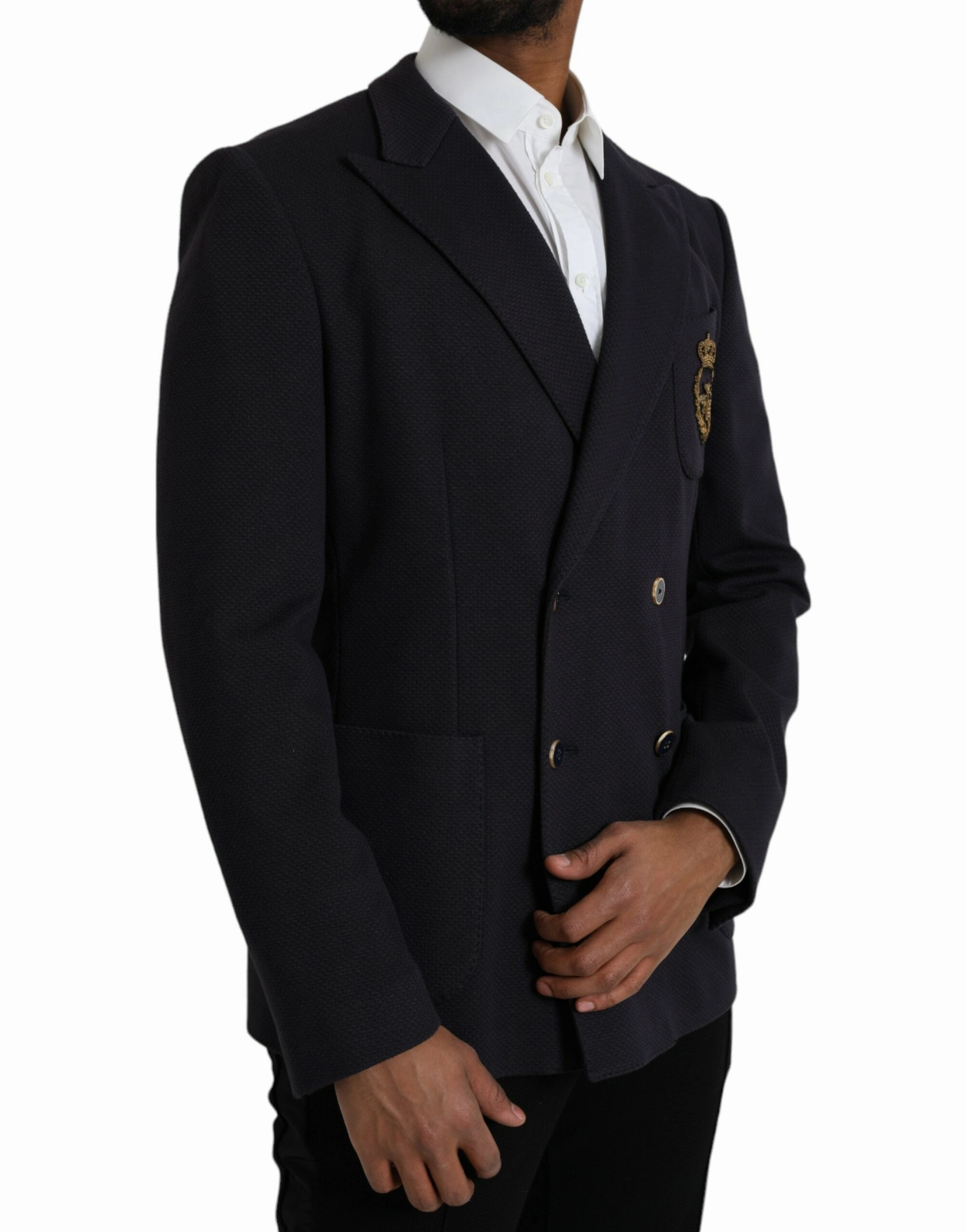 Dolce & Gabbana  Crown Bee Double Breasted Men's Blazer